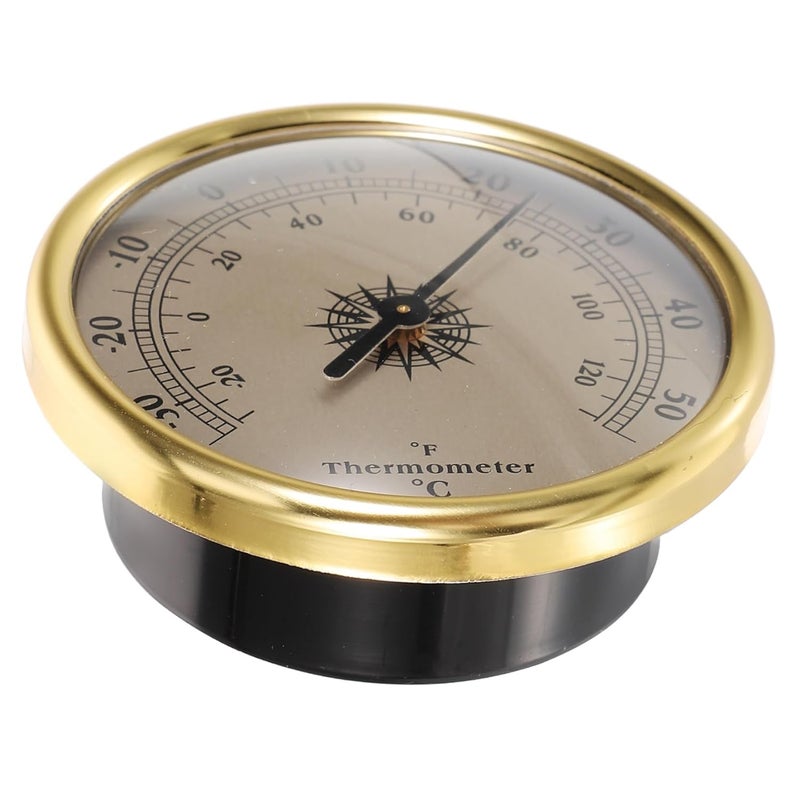 VICASKY Clear Scale Wall Thermometer For Indoor Outdoor Use With Easy To Read Analog Dial - Image 1